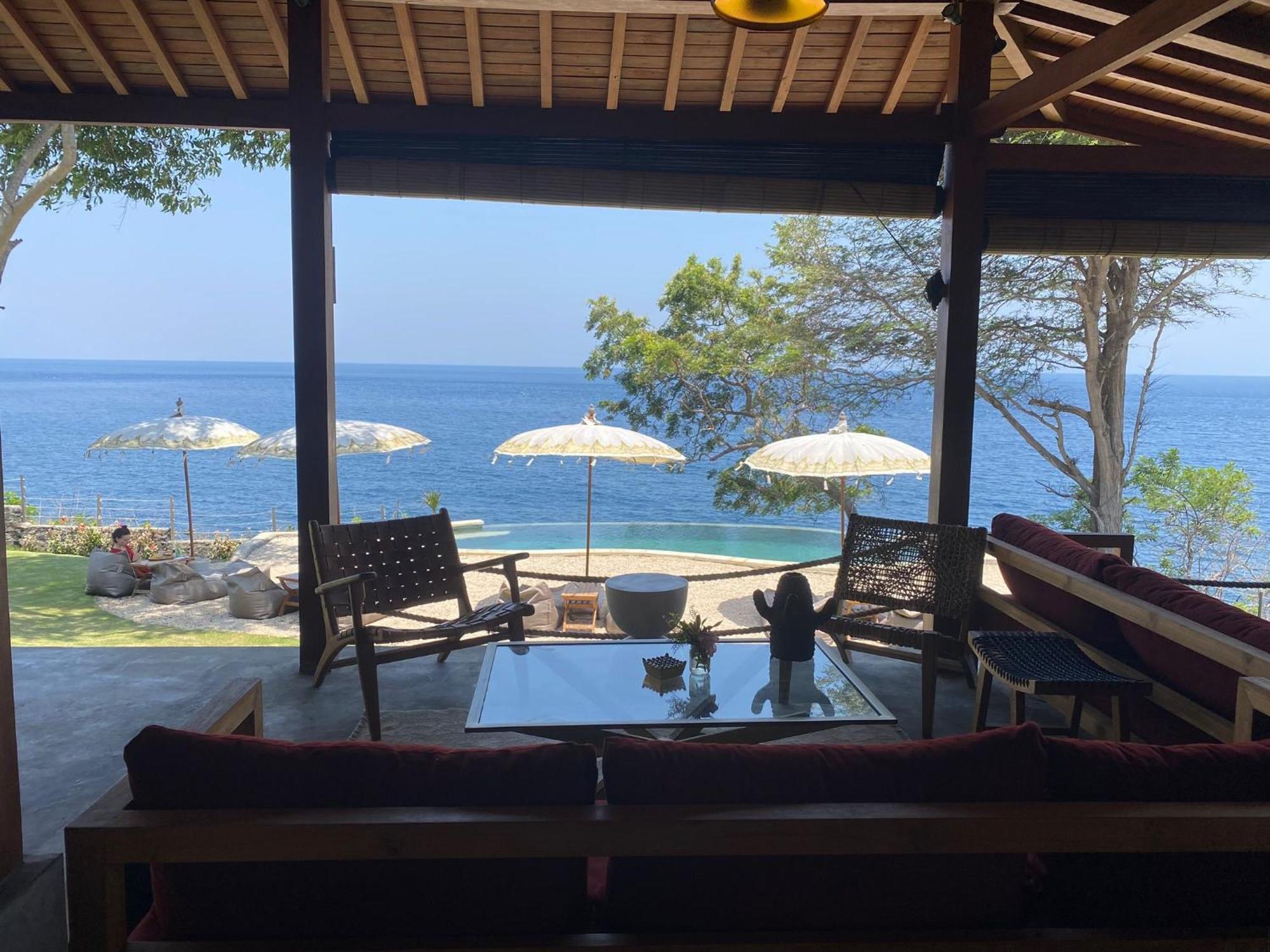 Hotel Bali Cliff Glamping Seraya Exterior foto